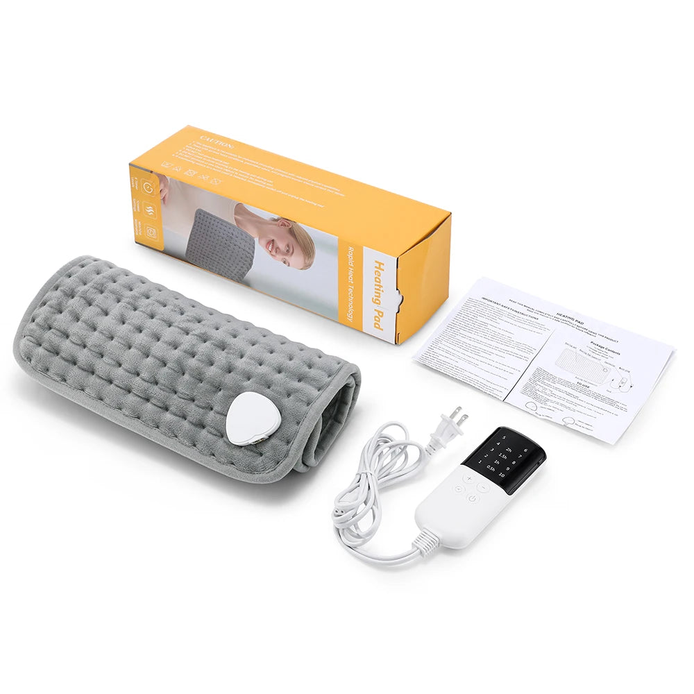 Electric Heating Pad Pet Heat Mat with 9 Levels Constant Temp 4 Mode Timer Body Warming Thermal Mat for Abdomen Hand Thermal Mat