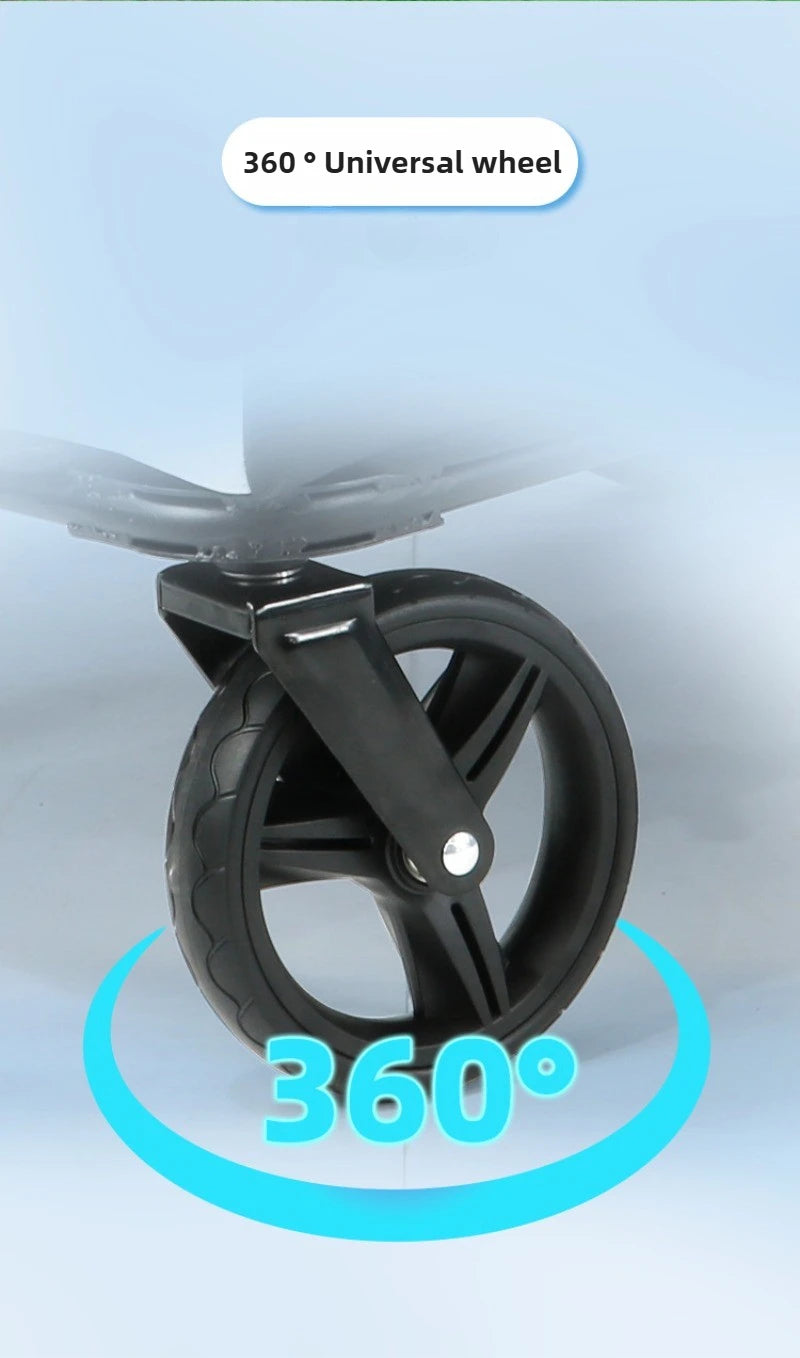 Pet Cart Portable Disabled Elderly Dog Cart Folding Breathable Pets Dog Carriers 360° Universal Wheel Pet Accessories Products