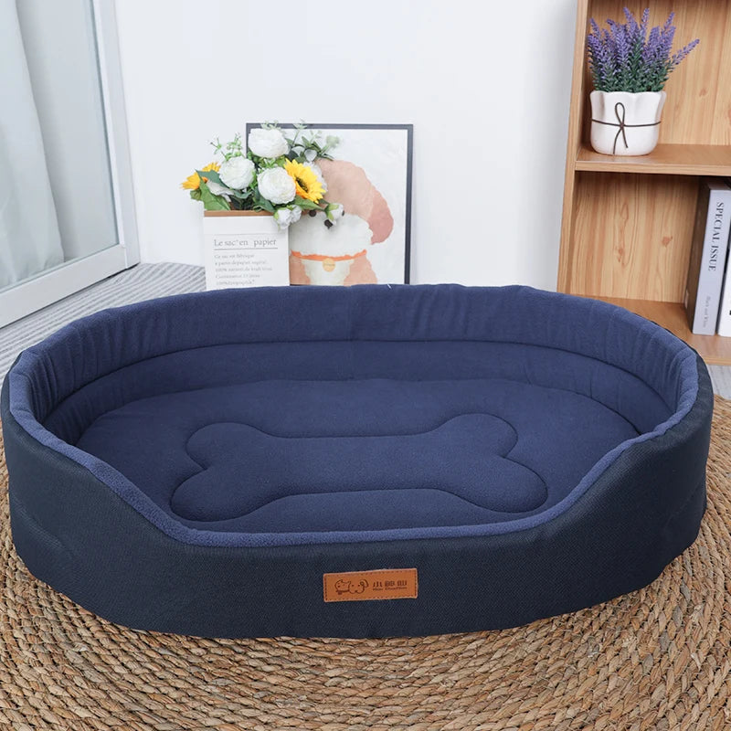 Winter Waterproof Orthopedic Foam Dog Beds for Small Medium Large Dogs Durable Dog Sofa The Pet Bed Washable Removable Cover