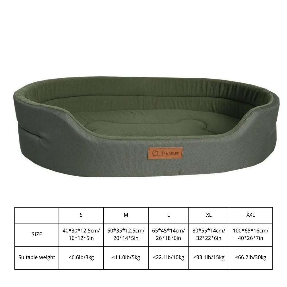 Winter Waterproof Orthopedic Foam Dog Beds for Small Medium Large Dogs Durable Dog Sofa The Pet Bed Washable Removable Cover