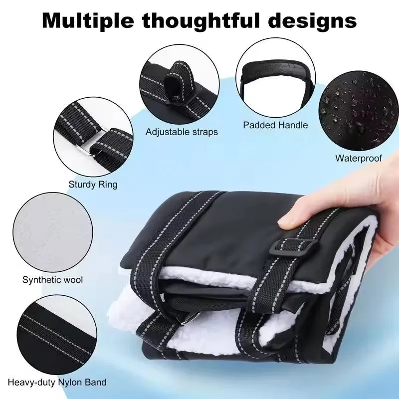 Adjustable Dog Sling for Back Legs Support Rehab Harness for Weak Rear Legs Pet Aid Assist Tool for Elderly Dog