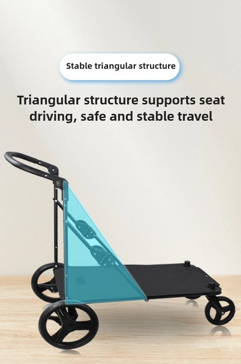 Pet Cart Portable Disabled Elderly Dog Cart Folding Breathable Pets Dog Carriers 360° Universal Wheel Pet Accessories Products