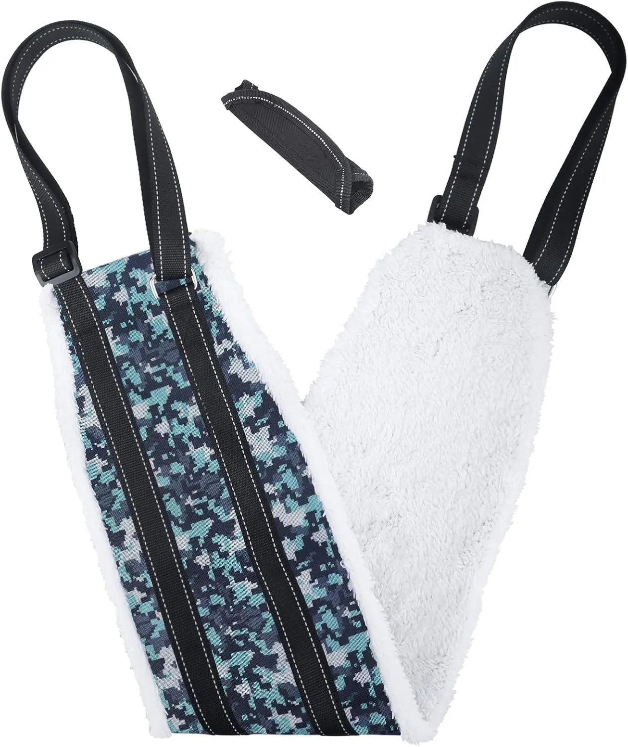 Adjustable Dog Sling for Back Legs Support Rehab Harness for Weak Rear Legs Pet Aid Assist Tool for Elderly Dog