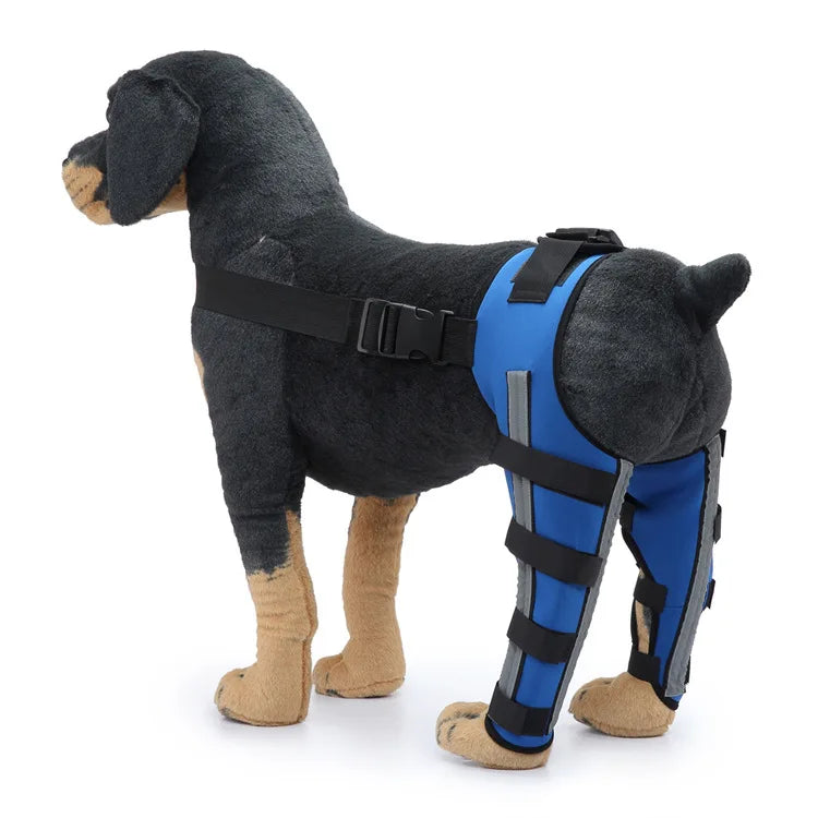 Dog Rear Leg Braces – Support Splint for Elderly & Post-Surgery Pets, Adjustable Aid for Hip Dysplasia & Injury Recovery