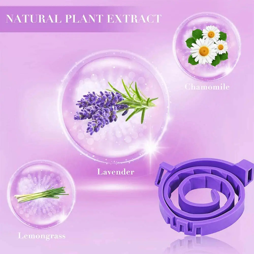 Pet Calming Collar For Cats Dogs Adjustable Anxiety Pheromone Reducing Pet Collar Lasting Natural Calm Relax Soothing Collars