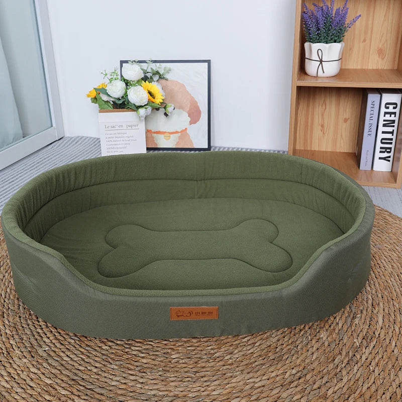 Winter Waterproof Orthopedic Foam Dog Beds for Small Medium Large Dogs Durable Dog Sofa The Pet Bed Washable Removable Cover