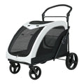Pet Cart Portable Disabled Elderly Dog Cart Folding Breathable Pets Dog Carriers 360° Universal Wheel Pet Accessories Products